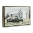 thumbnail image 4 of Stupell Industries Rustic Barn & Truck Plants & Flowers Photography Brown Floater Framed Canvas Art Print Wall Art, 25 x 17, 4 of 10