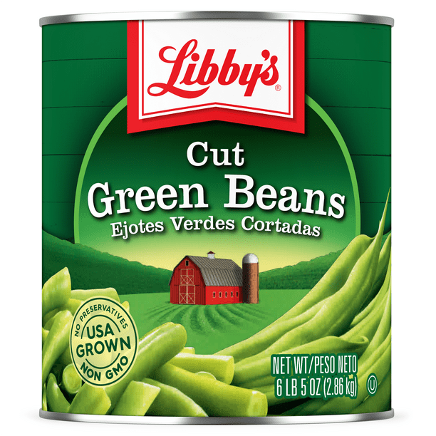 Libby's Canned Cut Green Beans 101 oz