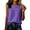 PF62_Purple, variant on Lumtrix Loose Fit Crew Neck Tank Top for Women Pleated Cotton Linen Sleeveless Blouses Summer Casual Boho Shirt Purple L
