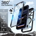 thumbnail image 3 of JETech Magnetic Case for iPhone 17 Pro Max with Screen Protector and Camera Control Button (Black), 3 of 7