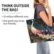 thumbnail image 2 of Fotbe Abstract Peacock Painting Bolsa Tote Estética de Lona con Estampado para Mujer - Bolsa Reutilizable de Hombro Casual para Vacaciones, Compras, Trabajo y Gimnasio, 2 of 8
