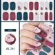 thumbnail image 3 of 16/18/20 puntas tiras de Gel francés para uñas parche deslizadores adhesivo impermeable de larga duración cubierta completa Gel uñas Stcikers lámpara UV necesita, 3 of 5