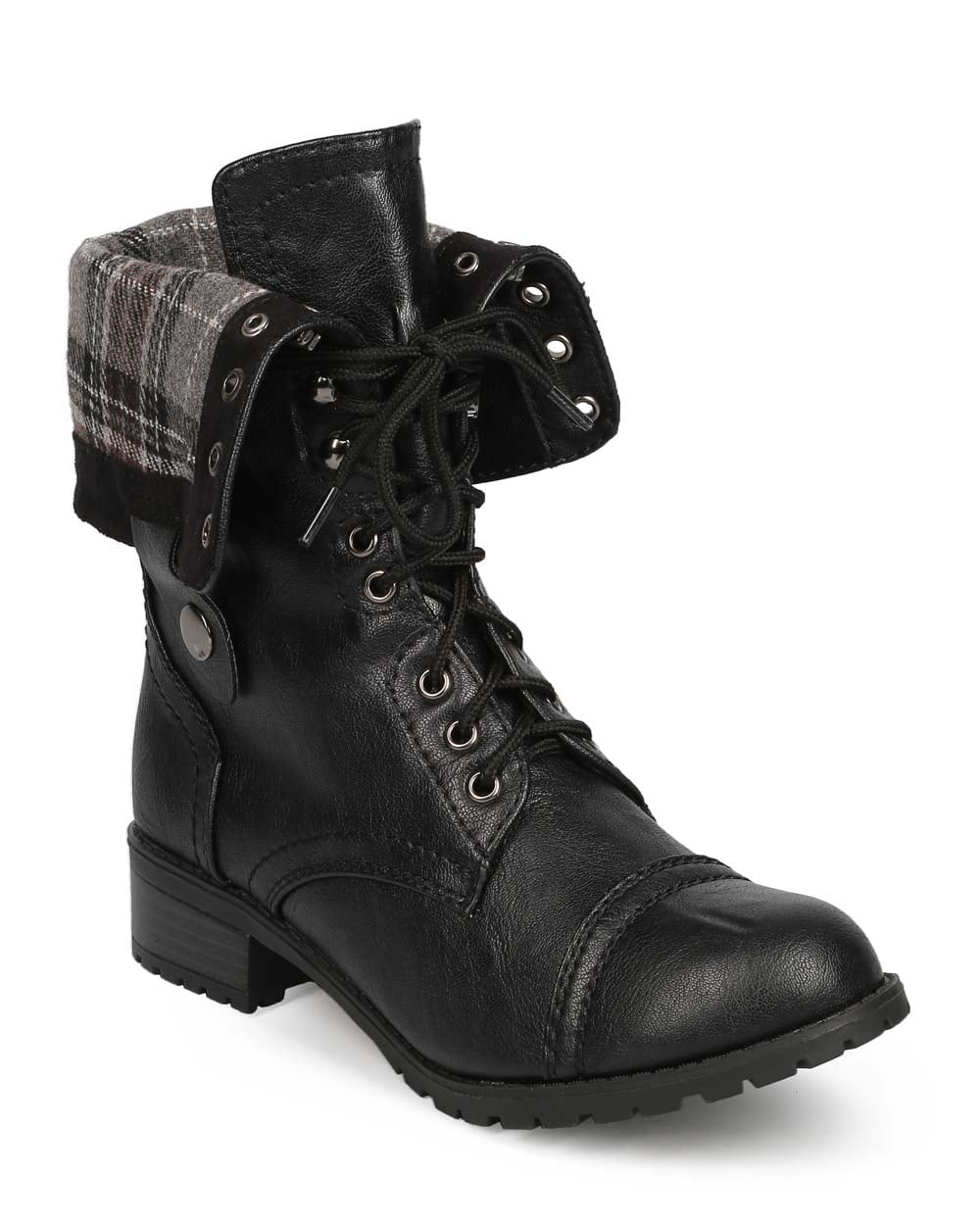 soda platform combat boots