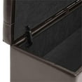 thumbnail image 5 of Baxton Studio Roanoke Contemporary Dark Brown Ottoman, 5 of 5