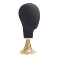 thumbnail image 2 of Soporte de cabeza de maniquí Yuyangstore para exhibición de postizos sombreros negro, 2 of 8