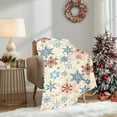 thumbnail image 4 of Horivan Christmas Throw Blanket Super Soft Flannel Fleeece Warm Plush Bed Sofa Blanket for Winter Decor Cozy Home Gift, 4 of 6