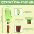 thumbnail image 3 of 4 Pack Self Watering Spikes, Indoor Plant Watering Globes, Bird Shape Automatic Irrigation Spikes,Plant Watering Devices, 3 of 7