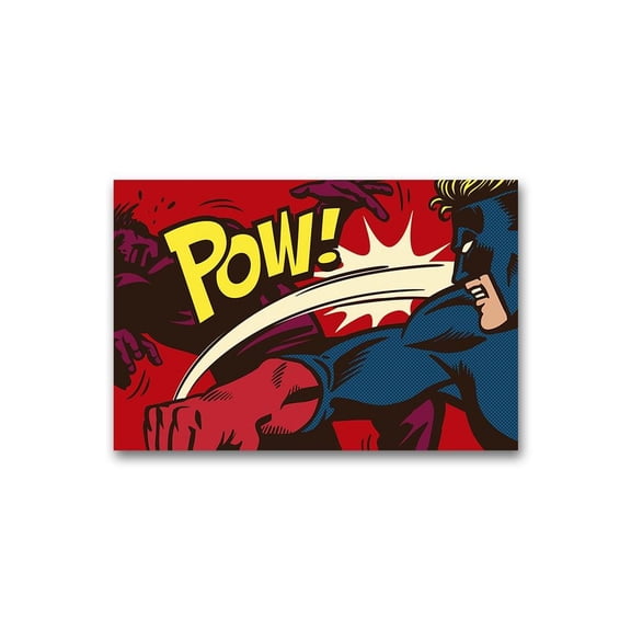 Comic Book Action Poster -Image by Shutterstock