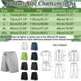 thumbnail image 3 of Rationalu Shorts, BlueChic Shorts, Men's Letter Print Drawstring Waist Shorts, Amazinghub Quickdry Athletic Shorts,Size XXL, 3 of 5