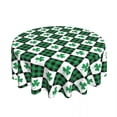 thumbnail image 2 of Nkmbld Outdoor Square Tablecloth St. Patrick's Day Tablecloth Shamrocks Washable Tablecloth Holiday Dinner Party Restaurant Table Decoration, Multicolor, 2 of 8