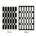 thumbnail image 2 of nuLOOM Rashana SuperioWash Geometric Reversible Machine Washable Area Rug, 4' x 6', Rashana Black/Cream, 2 of 13