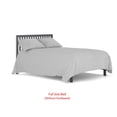 thumbnail image 5 of iRerts 5 In 1 Convertible Baby Crib, Wood Convertible Crib Toddler Bed with Wood Legs, Converts from Baby Crib to Toddler Bed, Fits Standard Full-Size Crib Mattress, Easy to Assemble, Gray, 5 of 6