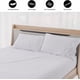 thumbnail image 5 of TESSO HOME Juego de Sábanas Ultrasoft – Máxima Suavidad y Frescura Todo el Año (QS BLANCO), 5 of 6