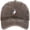 Brown, variant on Pigeon Embroidered Vintage Baseball Cap Washed Cotton Dad Hat for Outdoor Black 56-58cm