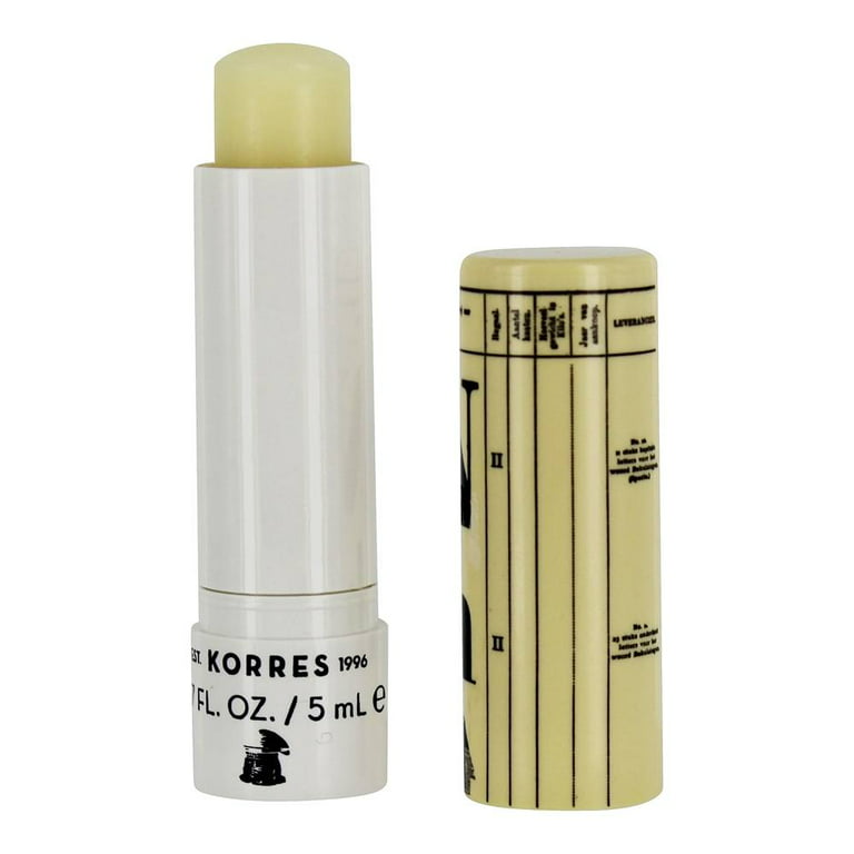 Korres Mandarin Lip Butter Stick, Colourless, 0.17 Oz 