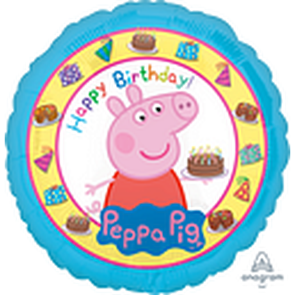 18C HX PEPPA PIG HAPPY BIRTHDAY
