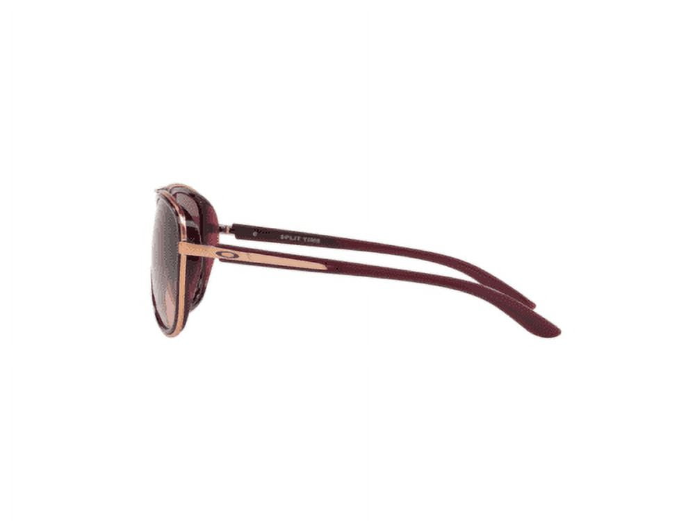 Oakley Split Time OO4129 Sunglasses - (02) Crystal Raspberry/G40 Black Gradient - 58mm