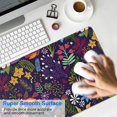 thumbnail image 4 of Long Mouse Pads for Desk,Pioneer Flower Floral Print Pattern Desk Mats on Top Of Desks, Desk Mouse Pad Extra Large with 3mm Non-Slip Base and Stitched Edge for Gaming,Office,Work,Home 35.4"x15.7", 4 of 6