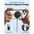 thumbnail image 6 of XSPLENDOR Premium Transparent Magnetic Case for iPhone 17/16/15/14/13/12/11 [Compatible with MagSafe] Ultra-Slim Shockproof Matte Protective Cover Stylish & Lightweight, 6 of 6