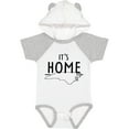 thumbnail image 3 of Inktastic It's Home- State of North Carolina Outline Boys or Girls Baby Bodysuit, 3 of 5