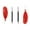 Red, variant on 4pcs Detachable Adjustable Kayak Paddles Aluminum Alloy Shaft Paddle Double Head Paddle