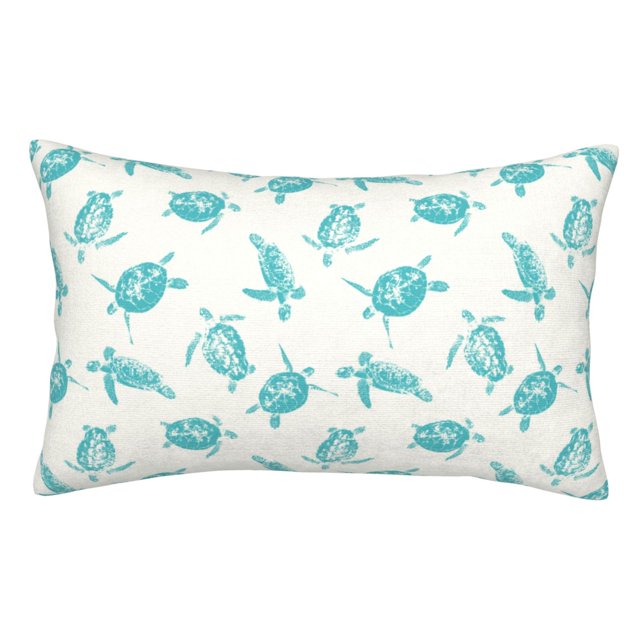 Balery Turtle Funda de Cojín Estampada, Regalos para Mujeres, Regalos de Amor para Ella, Regalos para Novia o Esposa, Funda de Almohada-20"x30"