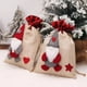 thumbnail image 2 of Bolsa de regalo de árbol navideña de Papá Noel, bolsa de regalo de dulces de Feliz Navidad, decoraciones navideñas para el hogar, regalos de Año Nuevo 2023, 2 of 4