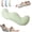 80cm-green, variant on Pea Pod Body Pillow for Side Sleeper, Double Wave Curve Side Sleeper Pillow, Ergonomic, Cooling Side Sleeper Body Pillow, Full Body Support Pillow for Arms, Hips & Knees (80cm-Green)