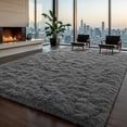 thumbnail image 1 of Alfombra Zentavio gris para salón y dormitorio, 180 x 270 cm, 1 of 8