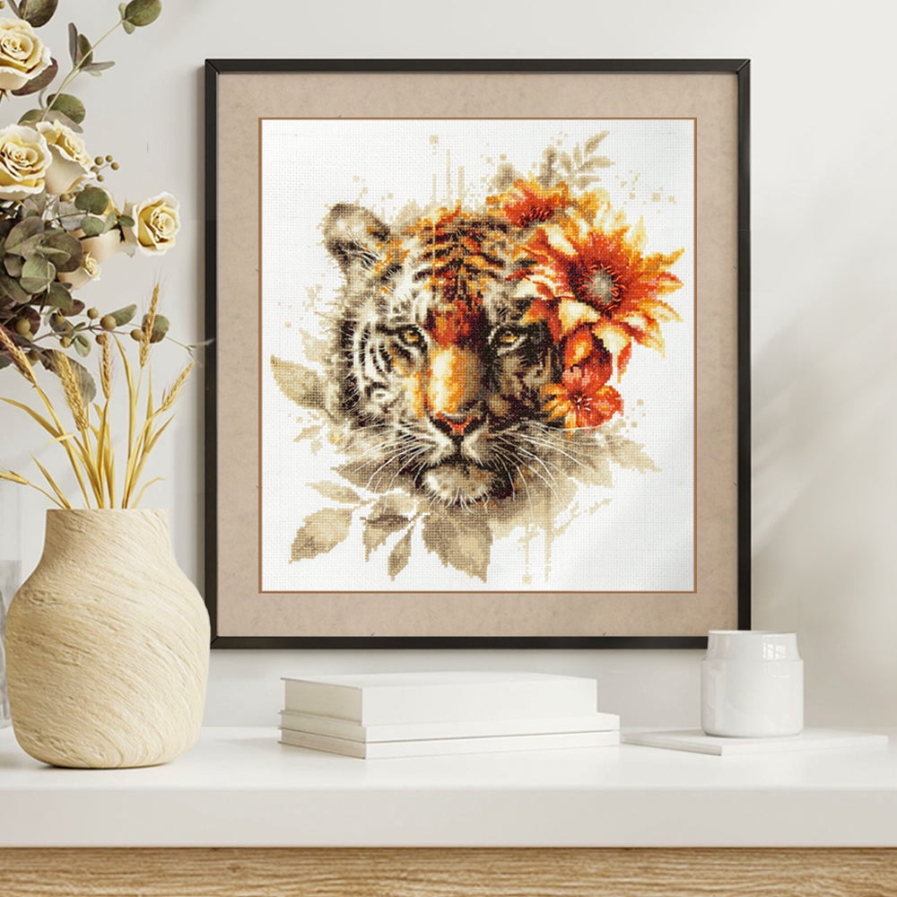 Bengal Tiger 70-21 Counted Cross-Stitch Kit