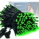 thumbnail image 1 of Guirnalda de luces navideñas JMEXSUSS 200 LED, 20 m, color verde para exteriores, 1 of 8