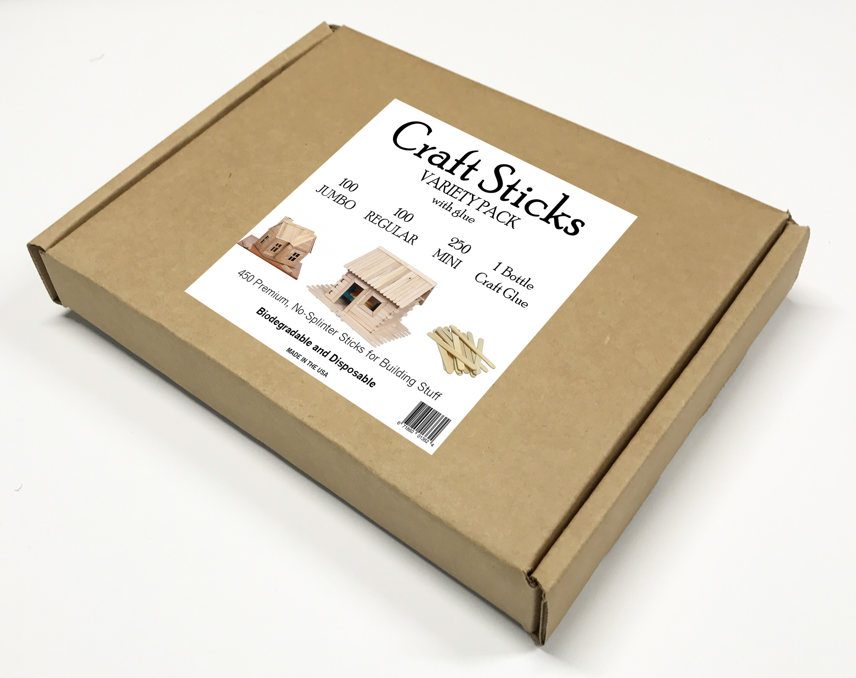 Popsicle Stick For Craft Supplies Sticks - Premium Quality 100
