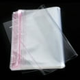 thumbnail image 4 of 100ct Large Resealable Cellophane Bags | Clear Self-Sealing Plastic Gift Bags - Perfect for Clothes, Jewelry, and Gift Packaging, 4 of 8