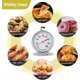 thumbnail image 2 of Oven Thermometer for Gas Oven, Oven Thermometer for Inside Oven Pizza Oven Thermometer Stainless Steel Large Dial Oven Thermometer for Kitchen, 2 of 5