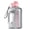 Pink, variant on 1.7 Liter(0.45 Gallon) Sport Water Bottle with Straw Large Portable Travel Bottles For Training Sport Fitness Cup with Time Scale BPA Free, Black