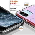 thumbnail image 3 of Compatible with Redmi A2 Case Cute Glitter Clear Sparkly Cases Shockproof Xiaomi Redmi A2 Phone Case for Women Girls Silicone Slim Bling Protective Cover (Purple), 3 of 14