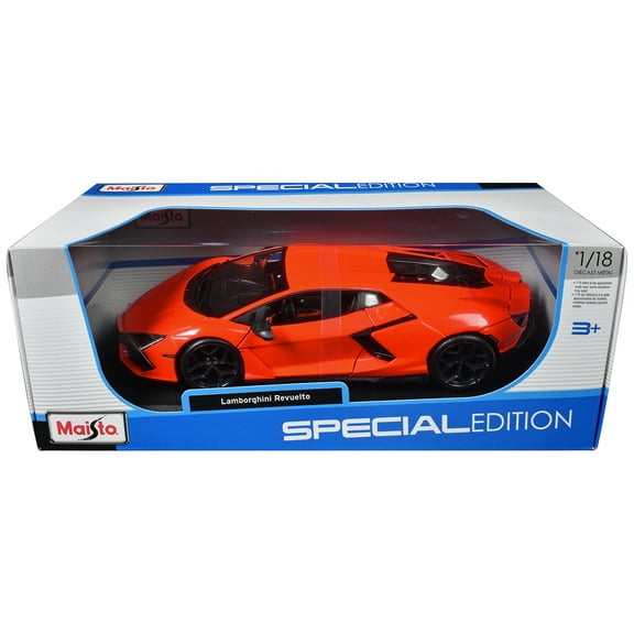 Lamborghini Revuelto Orange "Special Edition" Series 1/18 Diecast Model Car by Maisto