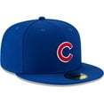 thumbnail image 3 of Men's New Era Royal Chicago Cubs 2016 World Series Wool 59FIFTY Fitted Hat, 3 of 4
