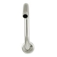 thumbnail image 4 of Westbrass 1/2" IPS x 8" S-Shaped Wall Mount Shower Arm with Flange, Polished Nickel, 4 of 5