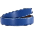 thumbnail image 2 of Men's Leather Ratchet Belt Strap Only 35mm 1 3/8,Leather Belt without Buckle,replacement belt, 2 of 12