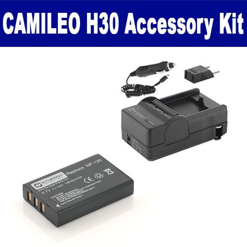 toshiba camileo h30 battery life