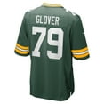thumbnail image 3 of Men's Nike Travis Glover  Green Green Bay Packers  Game Jersey, 3 of 6