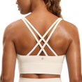 thumbnail image 1 of Top Deportivo CRZ YOGA Sensación Desnuda Cruzado Blanco XS, 1 of 4