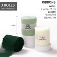 thumbnail image 3 of Juego de cintas decorativas de chifón DORIS HOME de 5 cm x 6,4 m, 3 of 6
