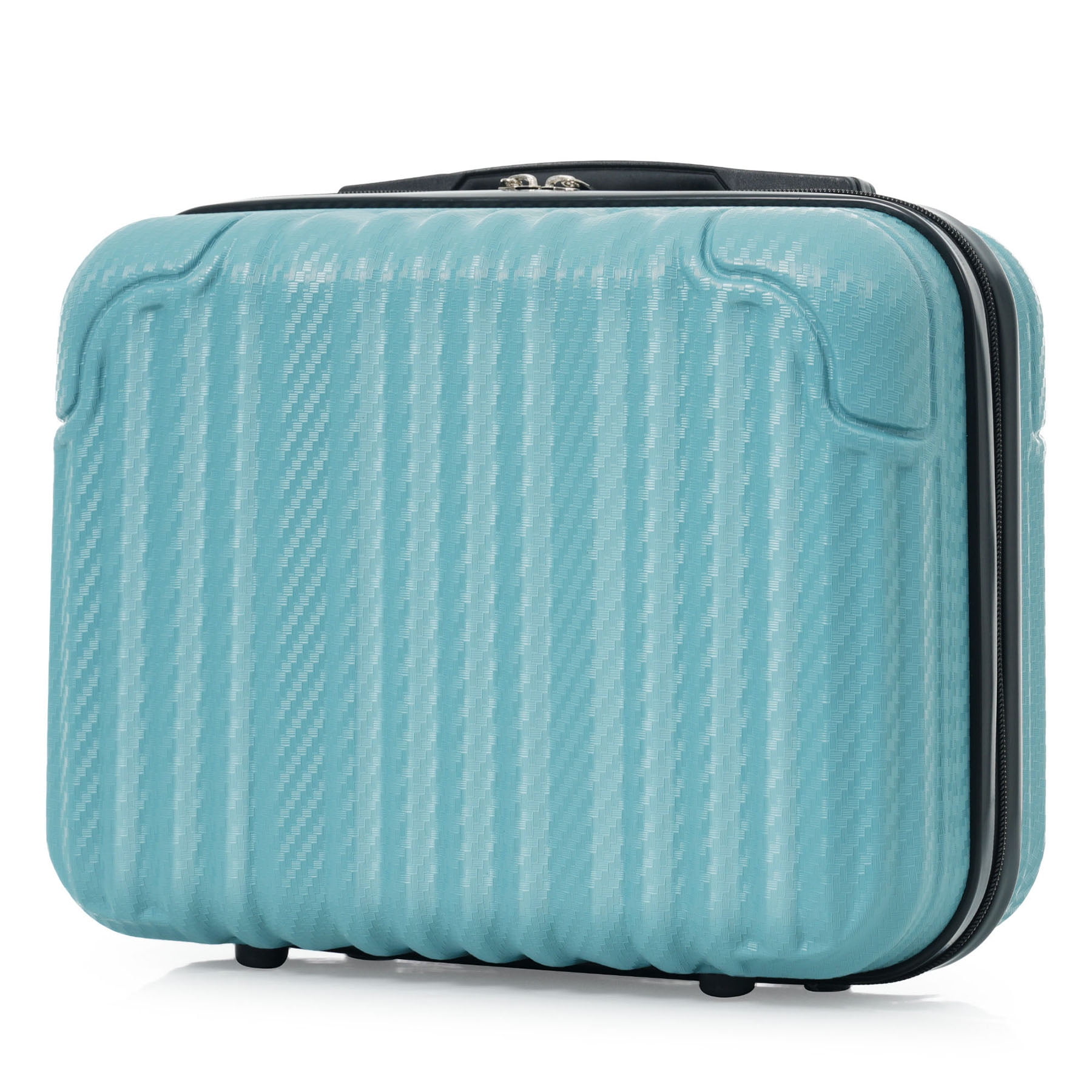 S-HOME 6-Piece ABS Hardshell Luggage Set with Spinner Wheels, Includes Carry-On and Checked Sizes with TSA Locks