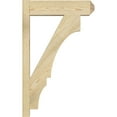 thumbnail image 3 of Ekena Millwork 6"W x 20"D x 32"H Balboa Rough Sawn Craftsman Outlooker, Douglas Fir, 3 of 4