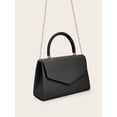 thumbnail image 2 of Women's Elegant Top Handle Handbag, Pebbled PU Leather Satchel Purse, Structured Shoulder Bag for Work, Party & Daily Use, 2 of 7