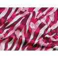thumbnail image 4 of oneOone Rayon Magenta Fabric Animal Skin Sewing Material Print Fabric By The Yard 56 Inch Wide-P18, 4 of 5