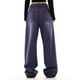 thumbnail image 4 of WILLBEST Pantalones Mujer Pantalones Vaqueros Holgados de Pierna Recta y Cintura Alta para Mujer, Pantalones Vaqueros de Pierna Ancha, Cómodos, Elásticos, Largos Hasta El Suelo, Casuales Extra Grande, 4 of 5