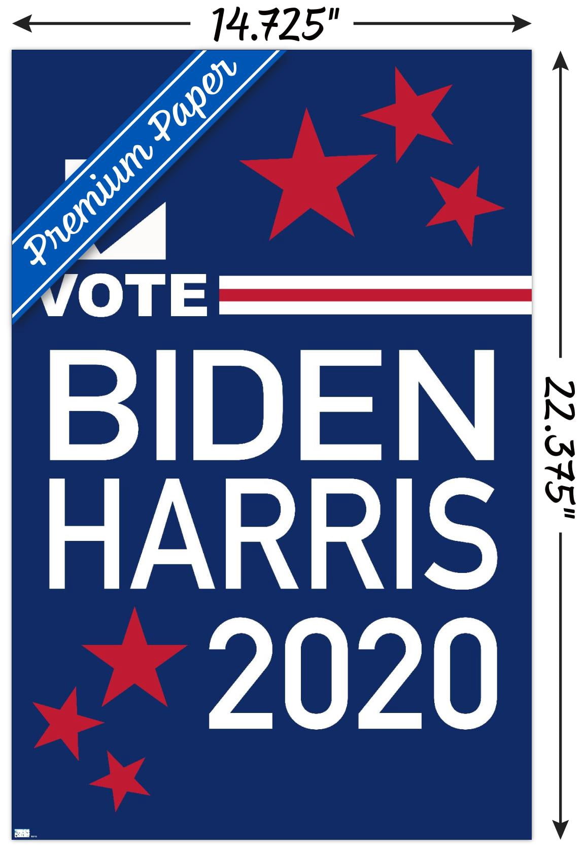 Vote - Biden/Harris 2020 Wall Poster, 14.725" x 22.375"